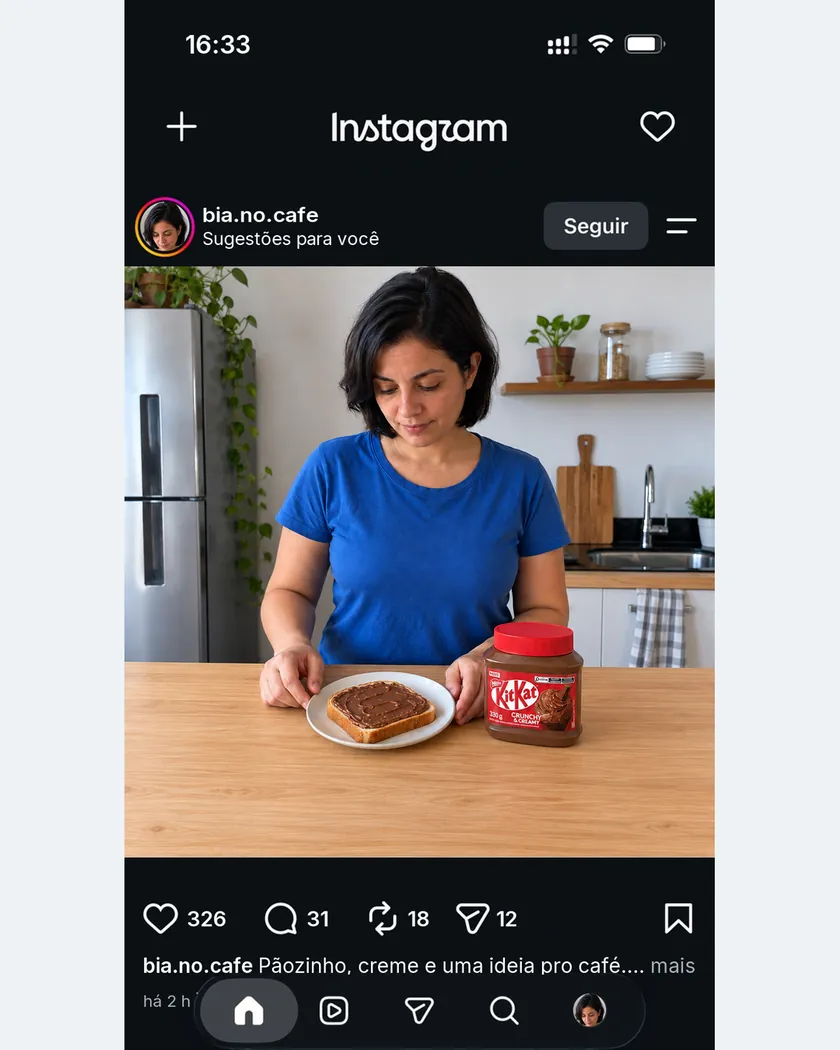 Publicação de quem encontrou oferta com o PromoBot